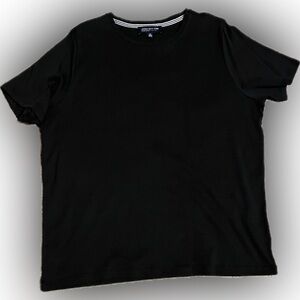 💥Vintage Black Blouse Jones New York Signature Woman Top Shirt Short Sleeve 2X